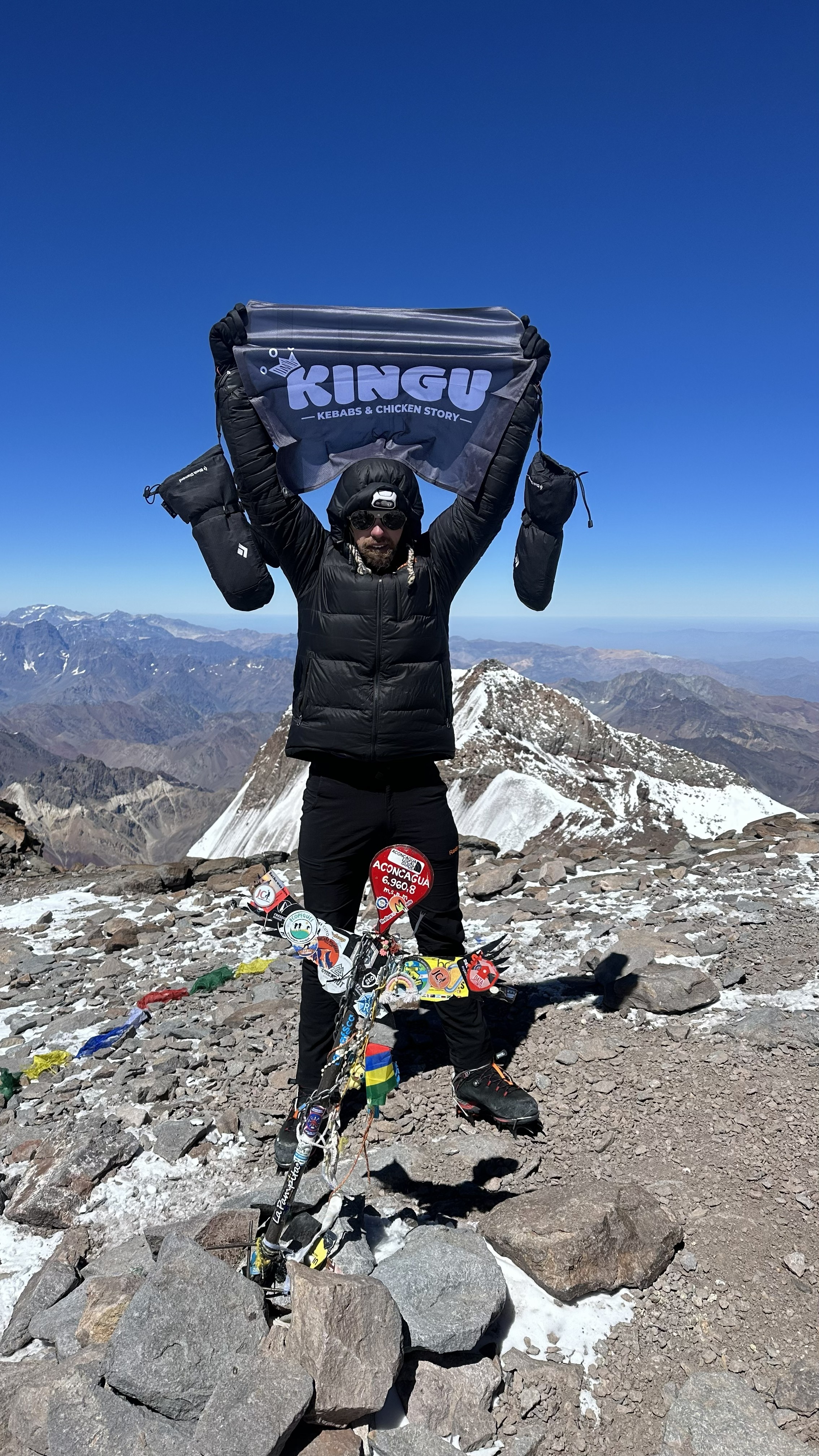 Aconcagua virsotne - Argentina 6962m - 14.02.2025